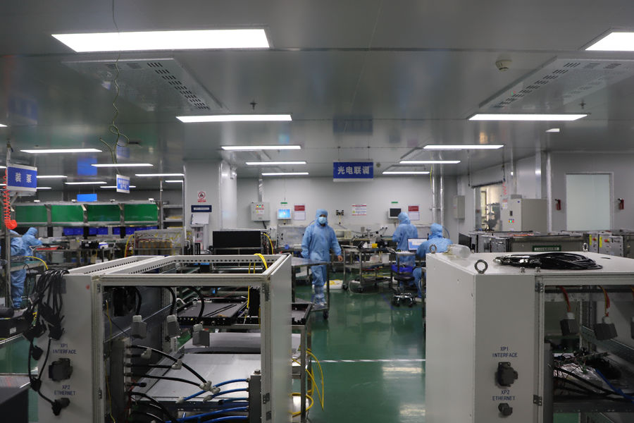GZ Photonics Technology Co. , Ltd dây chuyền sản xuất của nhà sản xuất