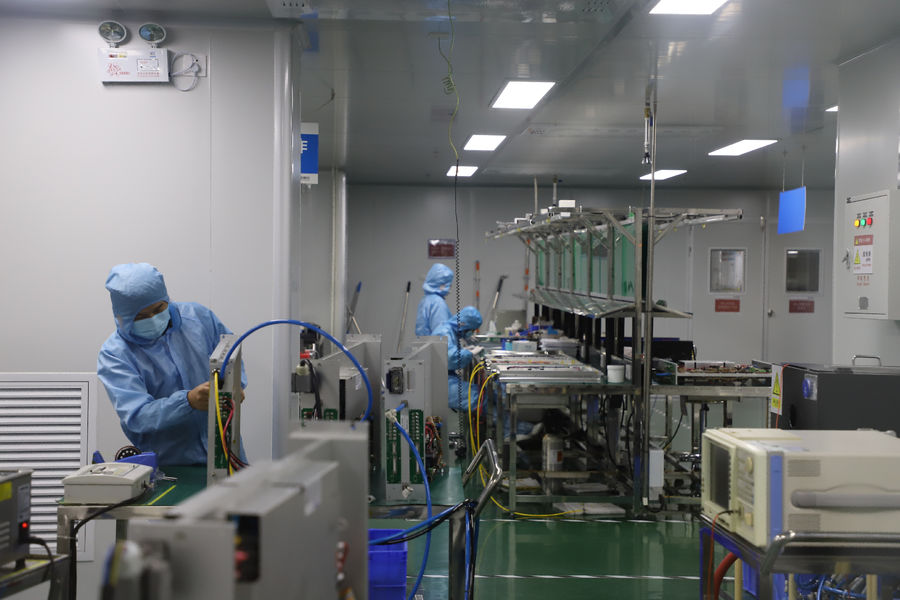 GZ Photonics Technology Co. , Ltd dây chuyền sản xuất của nhà sản xuất