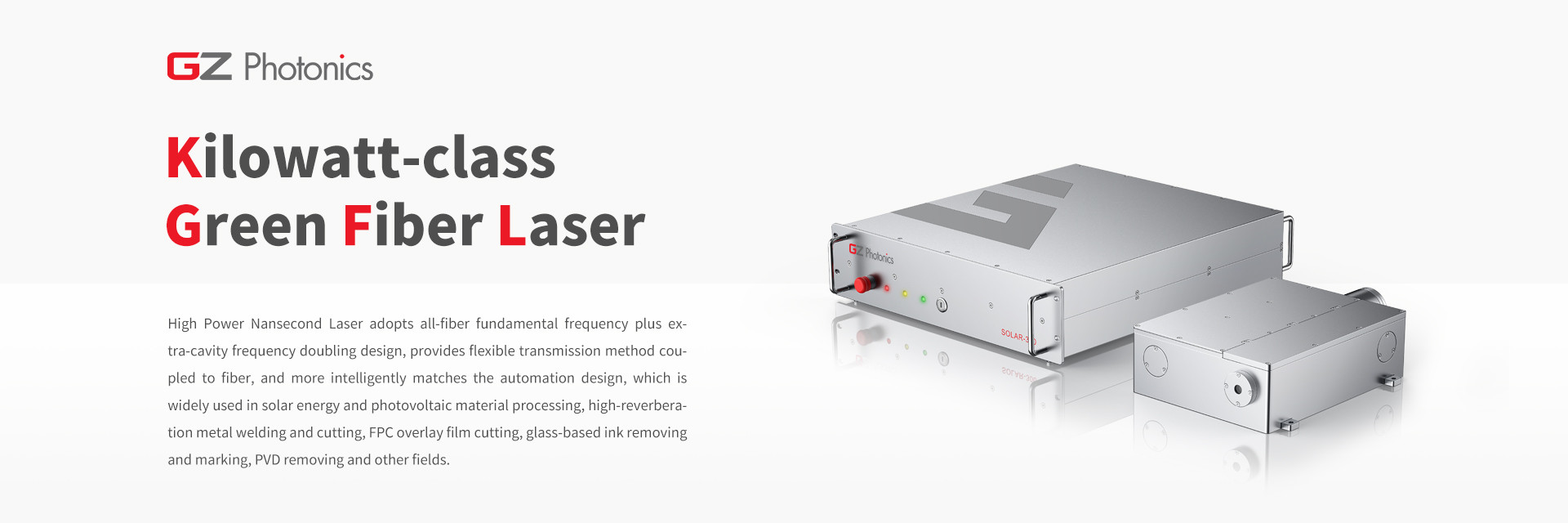 chất lượng Máy laser sợi QCW xanh nhà máy sản xuất